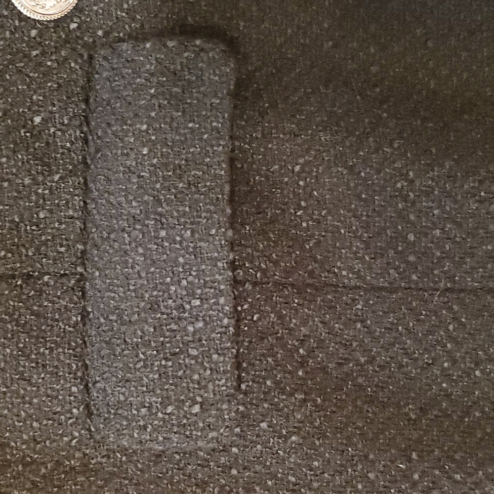 Jason Wu Black‎ Boucle Tweed Blazer Vest Dress  Size Large - Picture 4 of 11